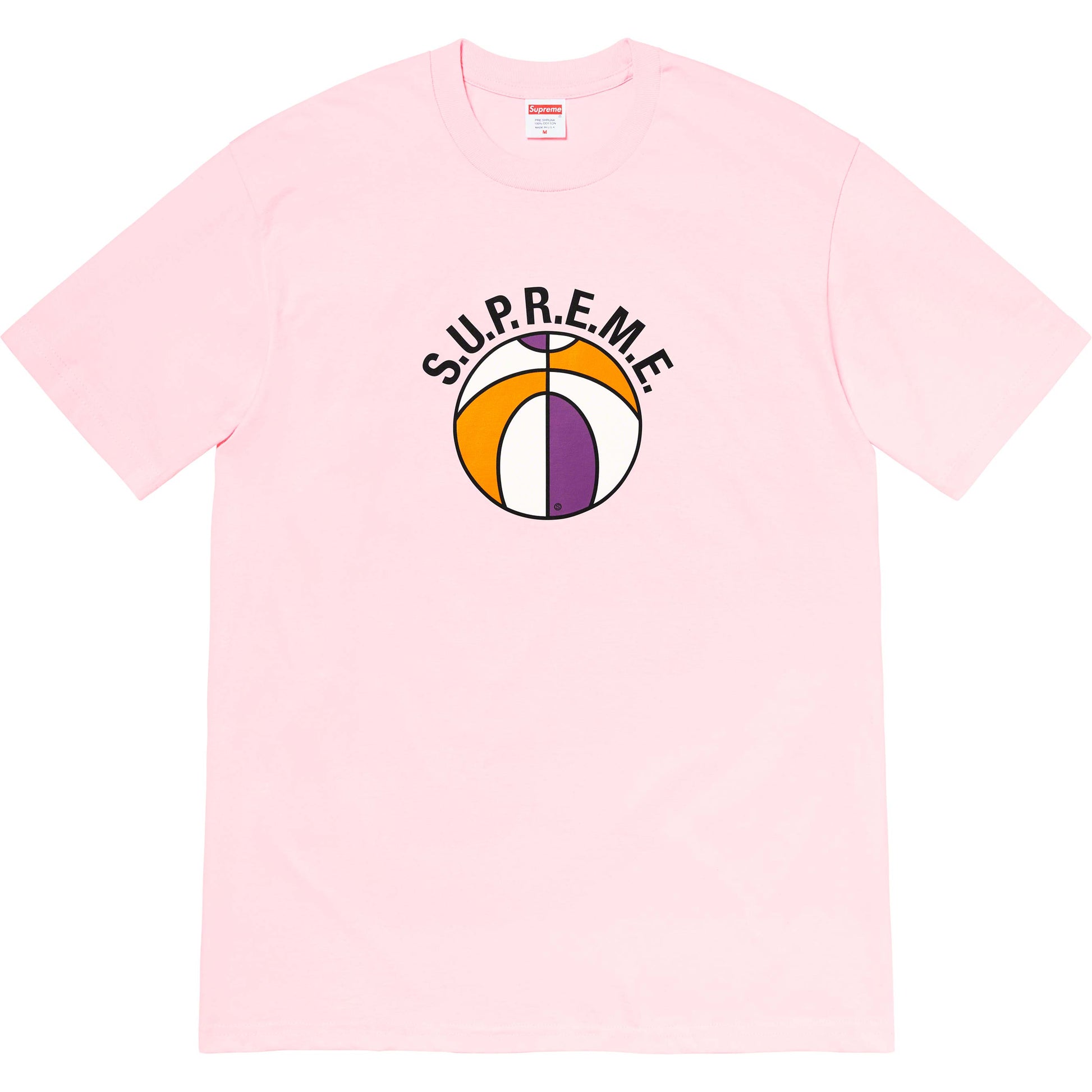 Supreme League Tee Light Pink from Supreme