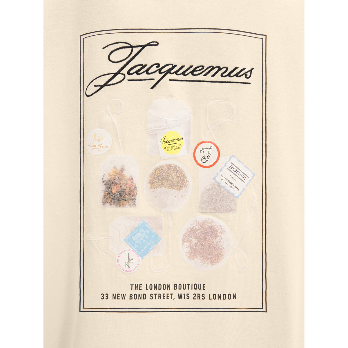 Jacquemus The London T-shirt Long Sleeve Beige