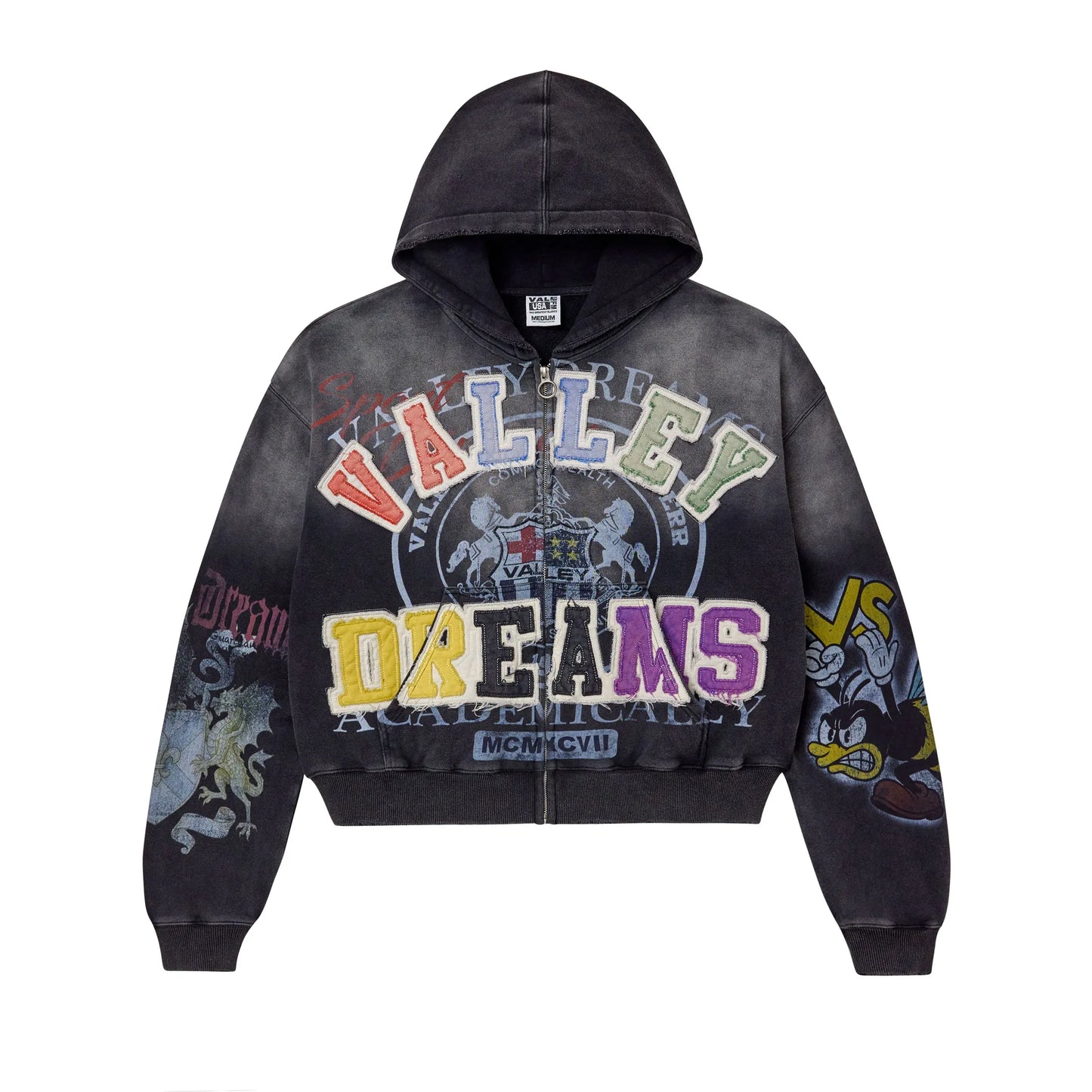 Vale Forever Blasted Zip Up