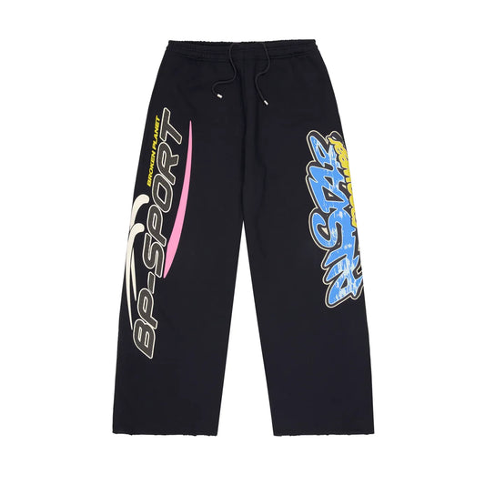 Broken Planet Fast Boyz Sweatpants  Midnight Black