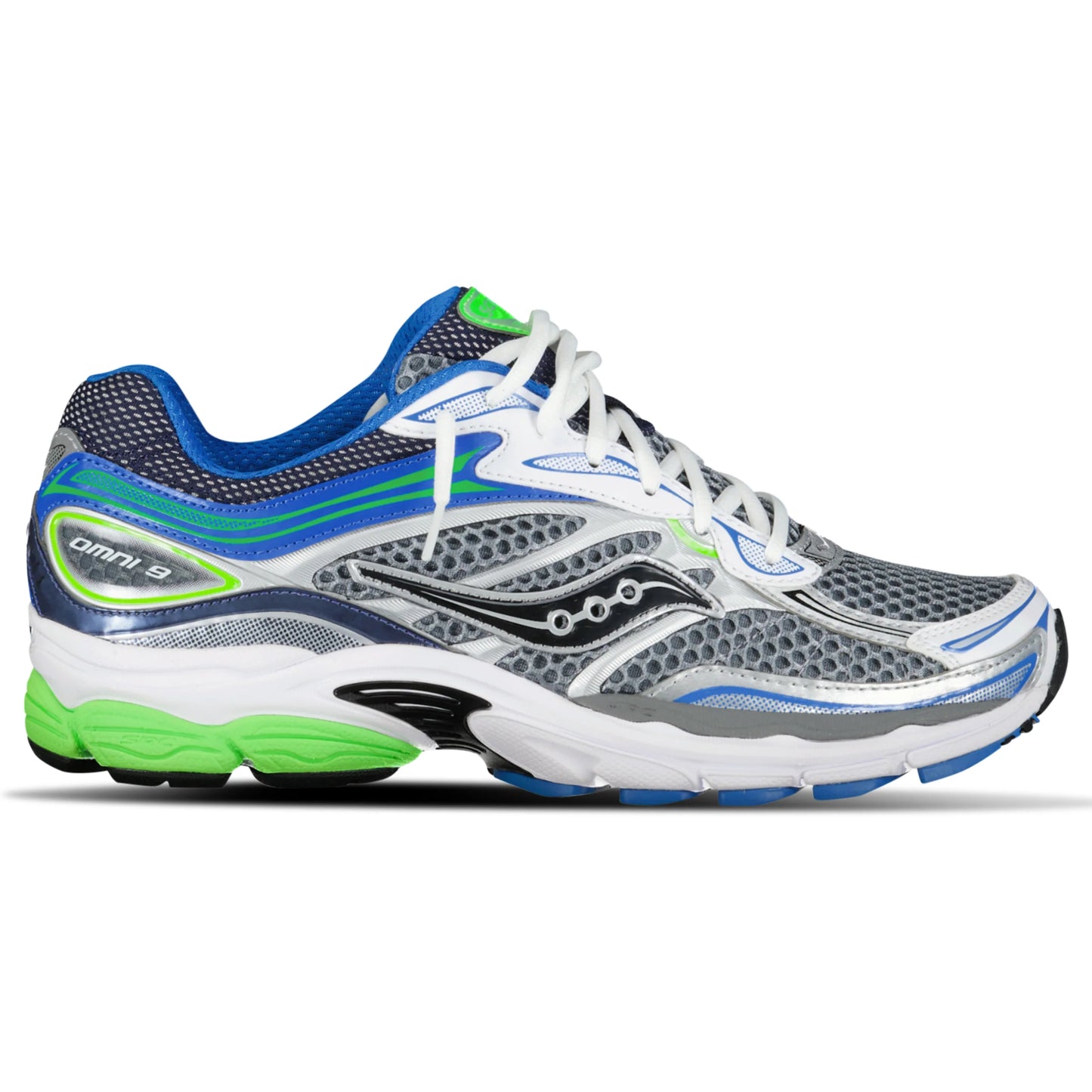 Saucony ProGrid Omni 9 Grey Slime Blue