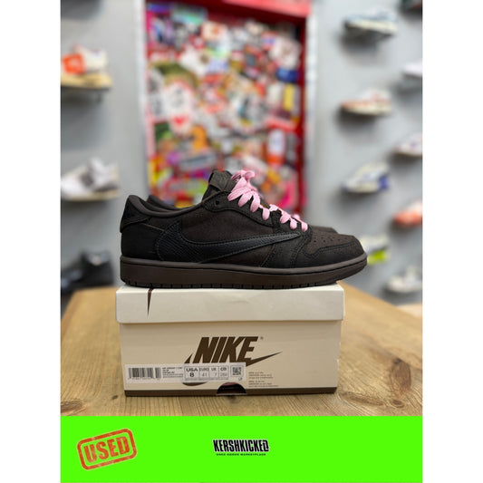 Jordan 1 Retro Low OG SP Travis Scott Velvet Brown UK 7