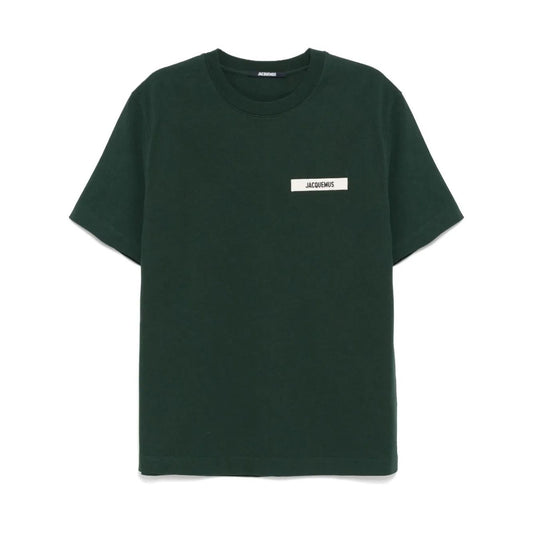 Jacquemus Gros Grain T-Shirt Dark Green