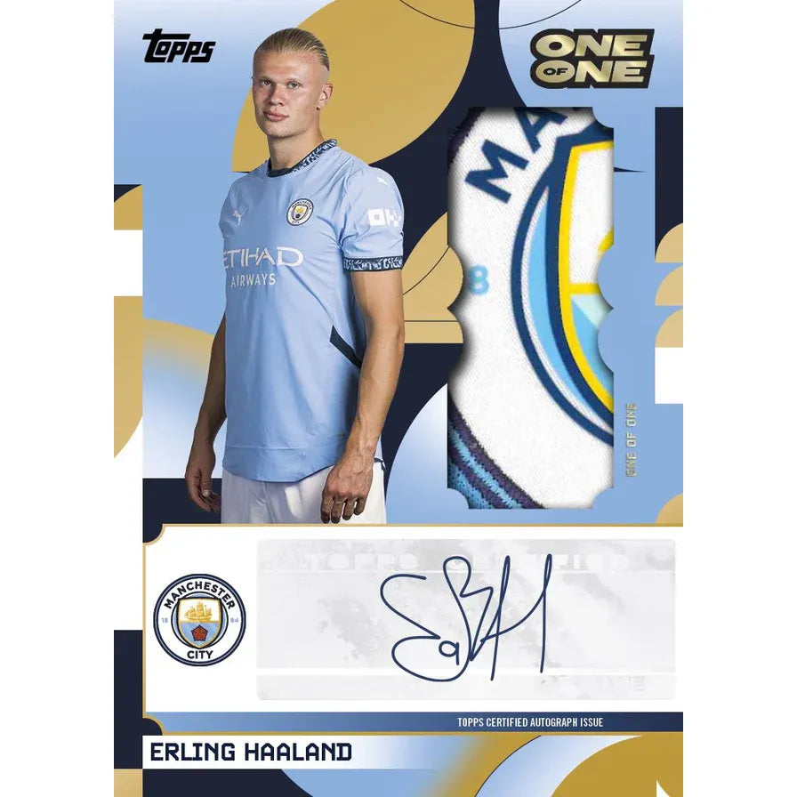 2024/25 Topps Manchester City FC Team Set