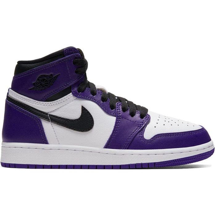Jordan Retro High Court Purple White (GS) Jordan's KershKicks