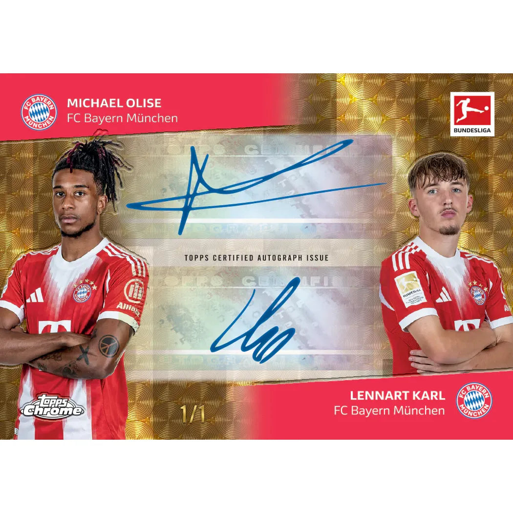 Topps Chrome Bundesliga 2025/26 - Value Box Sealed