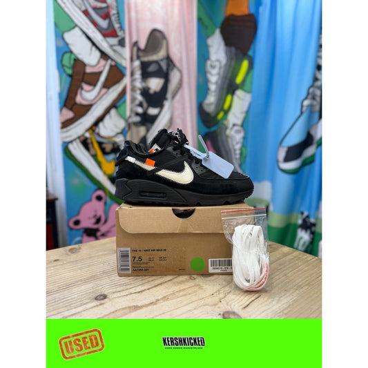 Nike Air Max 90 Off-White Black UK 6.5