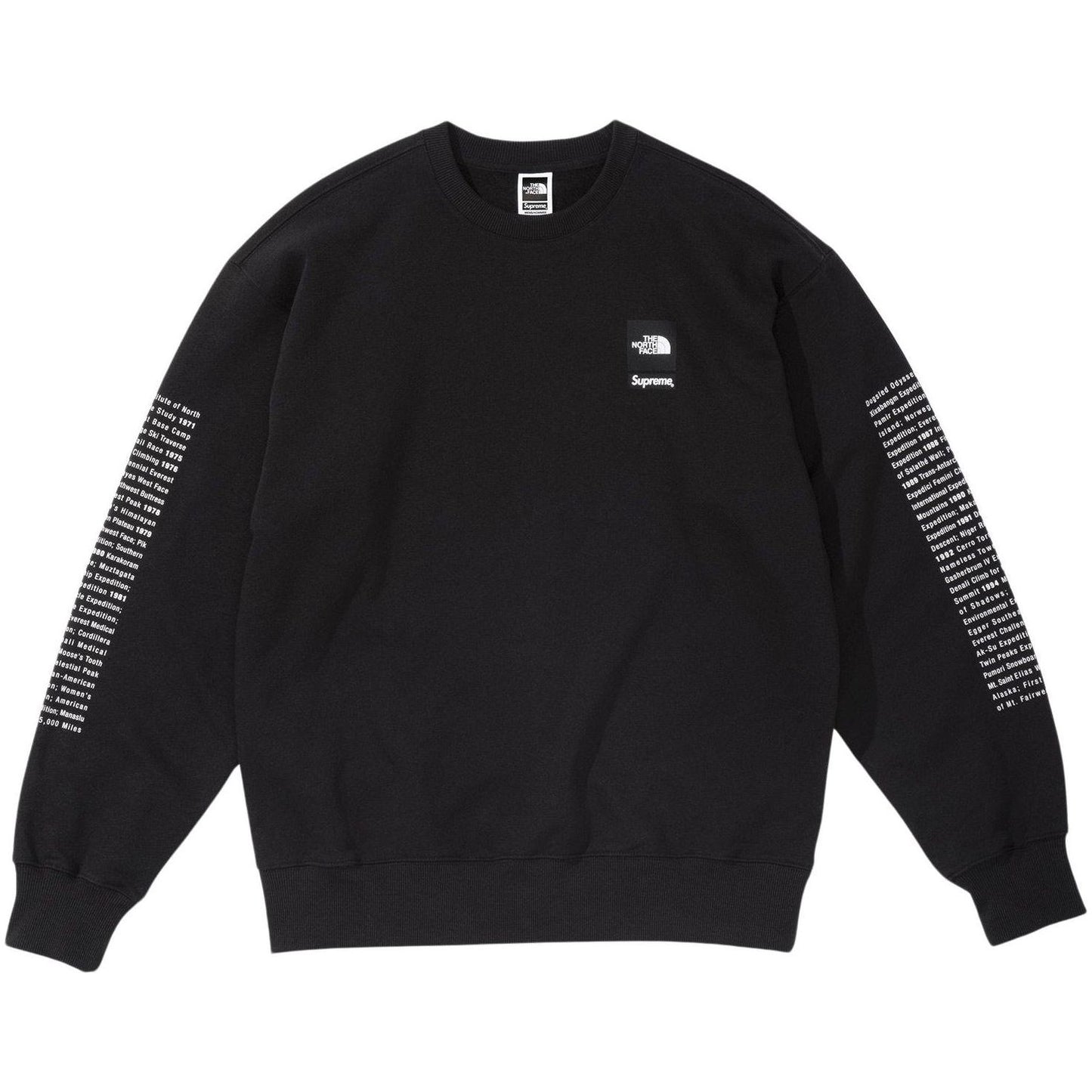 Supreme The North Face Crewneck Black by Supreme in . Available at KershKicks for £175.00. A must-have for fans of Supreme looking to elevate their style with this Crewneck.