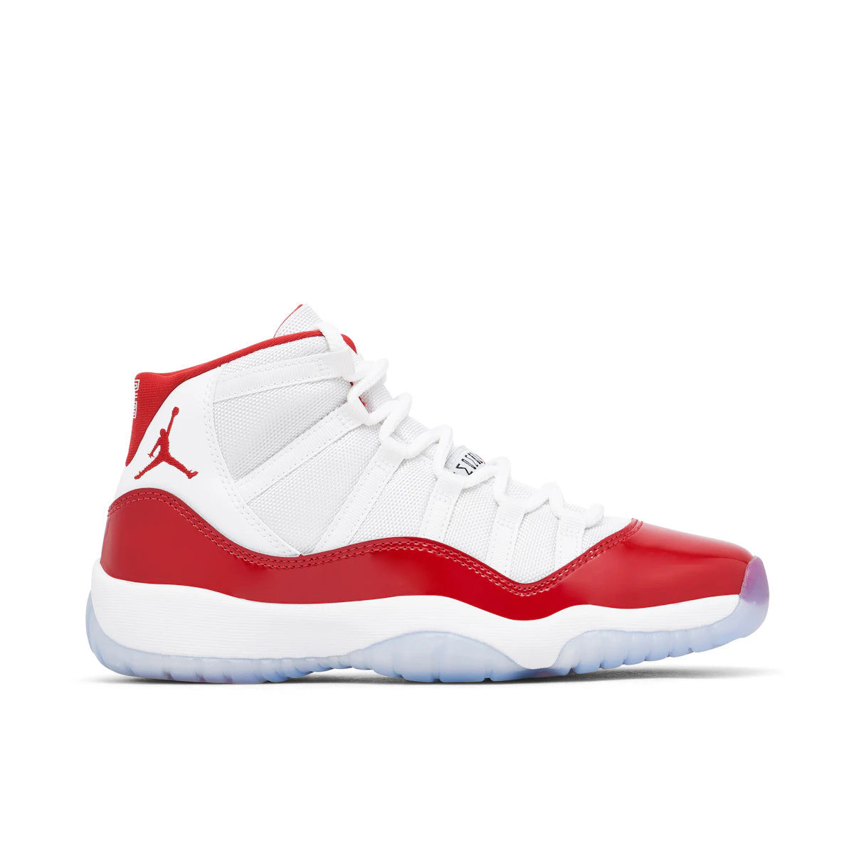 Jordan 11 Retro Cherry (2022) (GS) by Jordan's in Shoes. Available at KershKicks for £175.00. A must-have for fans of Jordan's looking to elevate their style with this Shoes.