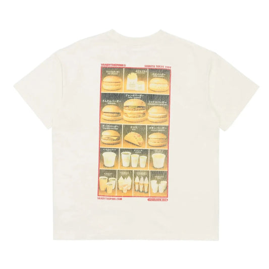 Vandy The Pink Burger Menu Eye logo Tee