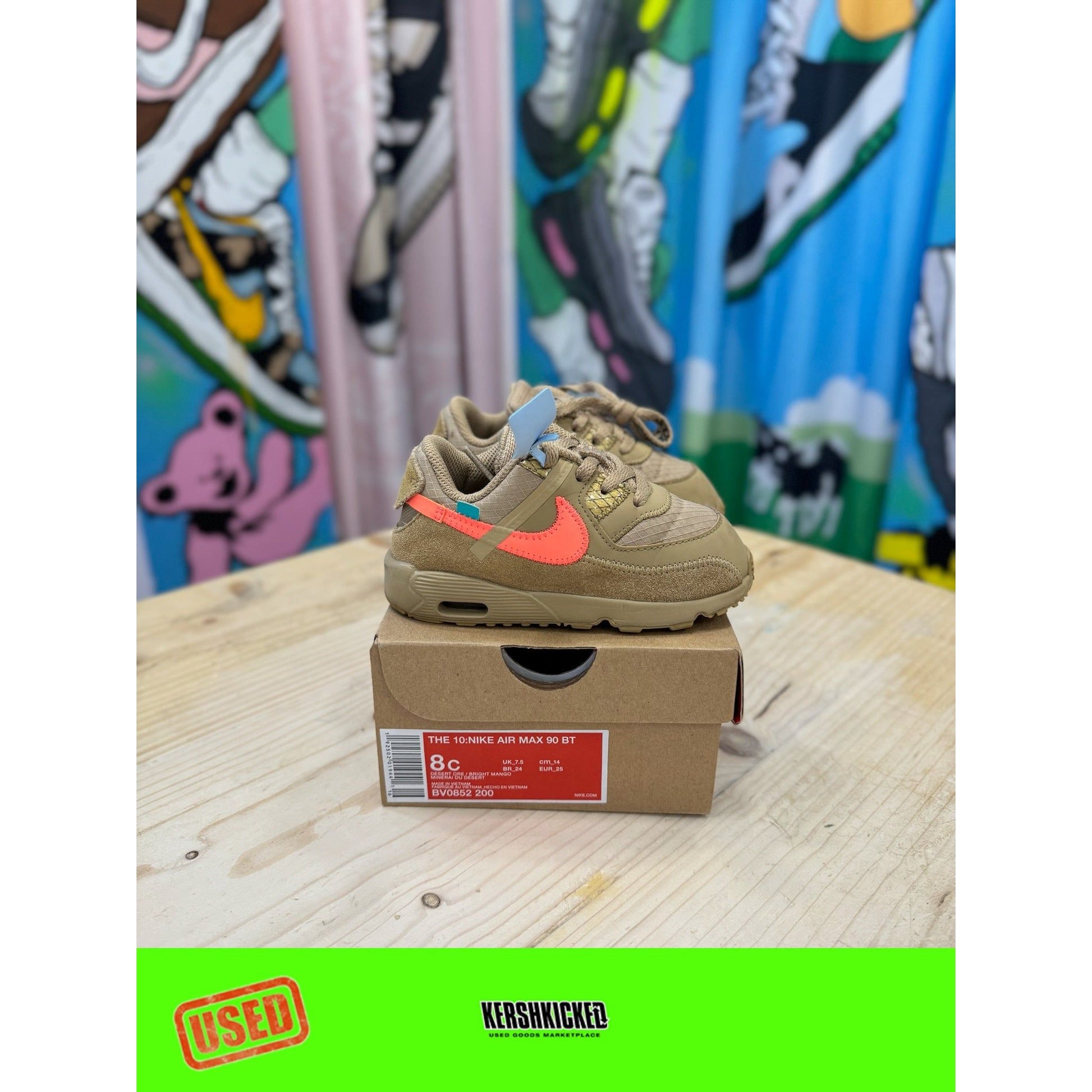 desert off white air max 90