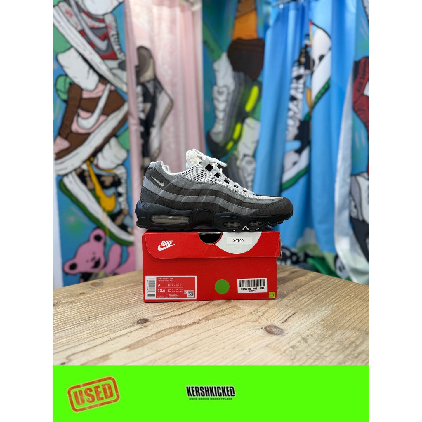 Nike Air Max 95 Grey Jewel UK8