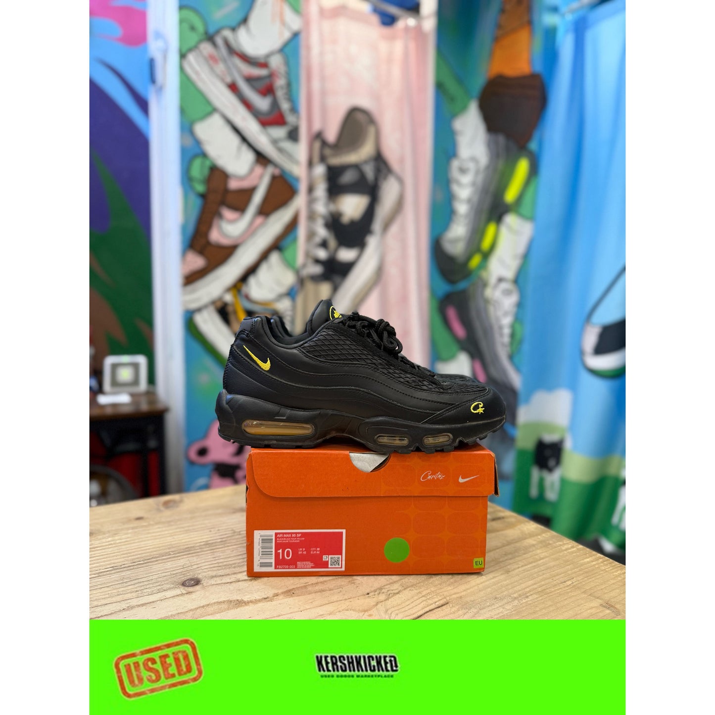 Nike Air Max 95 Honey Black Corteiz UK 9