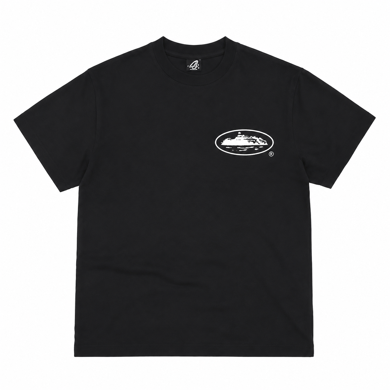 Corteiz OG Island Logo Tee Black