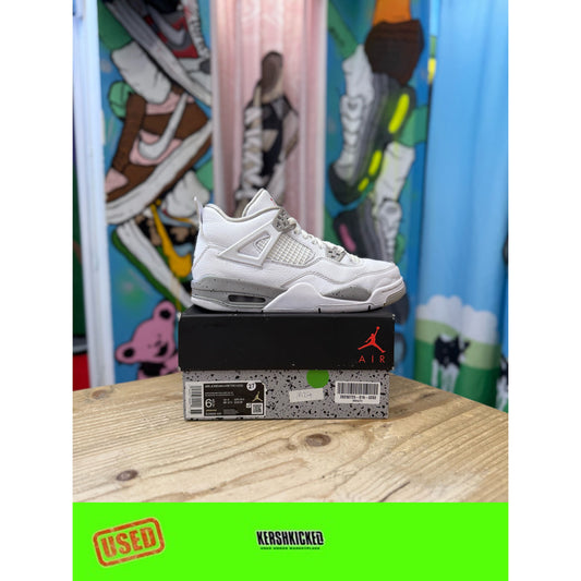 Jordan 4 White Oreo UK6