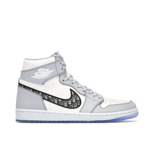 Jordan 1 Retro High Dior by Jordan's in Shoes. Available at KershKicks for £6000.00. A must-have for fans of Jordan's looking to elevate their style with this Shoes.