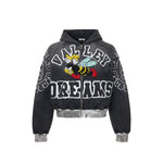 Vale Forever Anthem Zip Up Hoodie Black