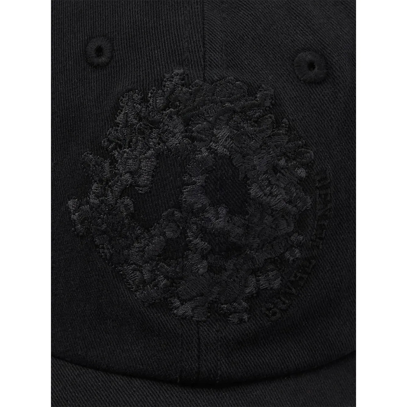 Denim Tears U Cap Black