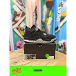 Jordan 4 Black Canvas UK 7