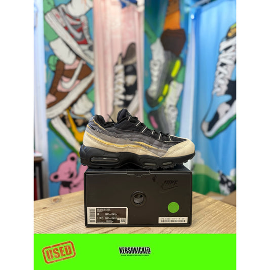 Nike Air Max 95 Comme des Garcons Black Grey UK 8