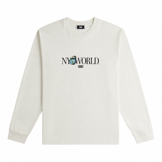 Kith NY To The World Long-Sleeved T-shirt