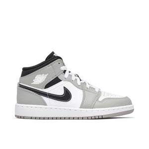Jordan 1 Mid Light Smoke Grey Anthracite GS Jordan s KershKicks