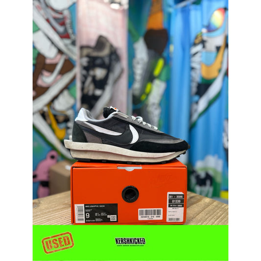 Nike LD Waffle Sacai Black UK 8