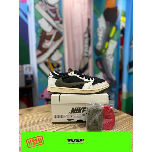 Jordan 1 Retro Low OG SP Travis Scott Olive UK 4.5