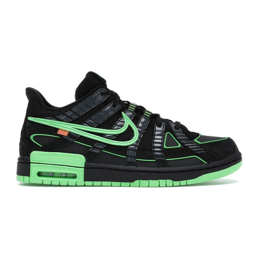 Nike Air Rubber Dunk Off-White Green Strike by Nike in Shoes. Available at KershKicks for £400.00. A must-have for fans of Nike looking to elevate their style with this Shoes.