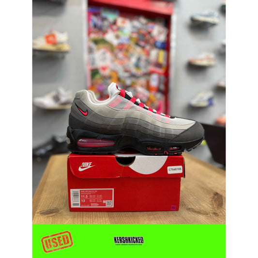 Nike Air Max 95 OG Big Bubble Solar Red 2.0 (2025) UK 10.5