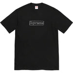 Supreme Kaws Chalk Logo Tee Black