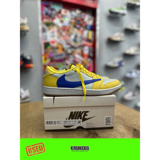 Jordan 1 Retro Low OG SP Travis Scott Canary (Women's) UK 9