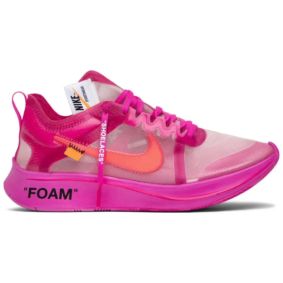 Off-White x Nike Zoom Fly SP 'Tulip Pink'
