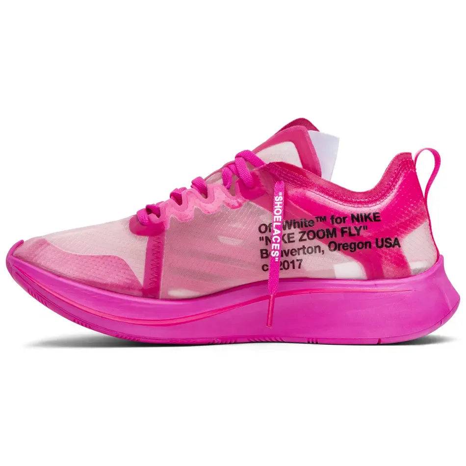 Off-White x Nike Zoom Fly SP 'Tulip Pink'