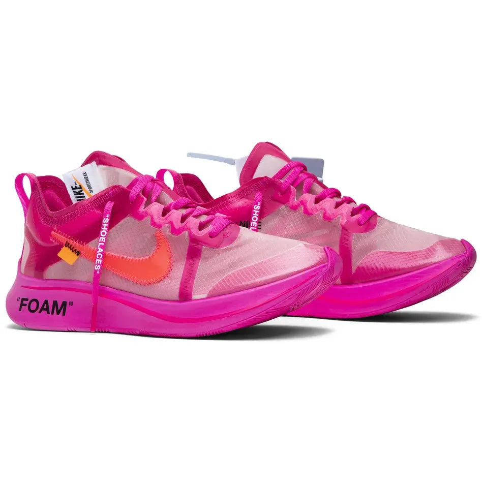 Off-White x Nike Zoom Fly SP 'Tulip Pink'