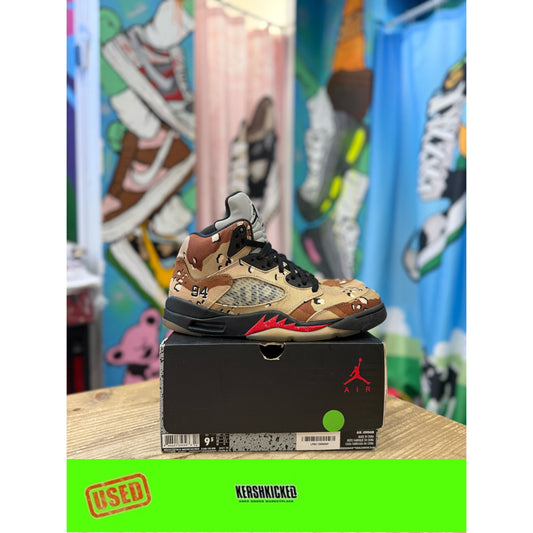 Jordan 5 Supreme Camo UK8.5