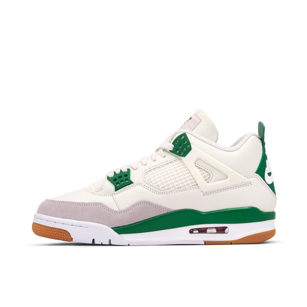 Jordan 4 Retro SB Pine Green by Jordan's in Shoes. Available at KershKicks for £425.00. A must-have for fans of Jordan's looking to elevate their style with this Shoes.