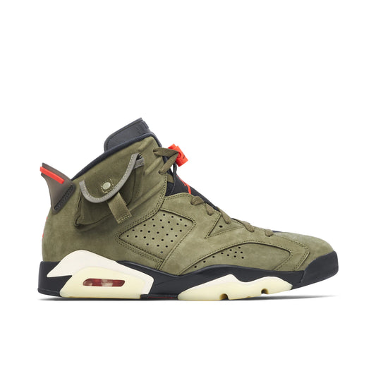 Air Jordan 6 Retro Travis Scott by Jordan's in Shoes. Available at KershKicks for £600.00. A must-have for fans of Jordan's looking to elevate their style with this Shoes.