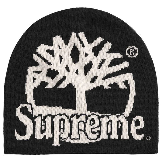 SUPREME TIMBERLAND BEANIE BLACK