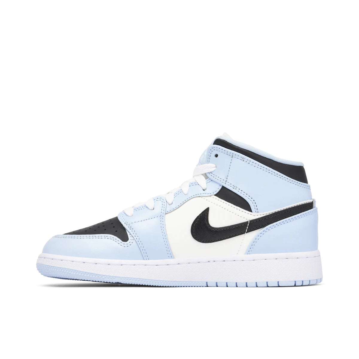 Jordan 1 Mid Ice Blue (GS) by Jordan's from £140.00