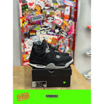 Jordan 4 Retro Black Canvas UK 7.