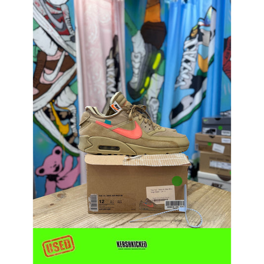Nike Air Max 90 Off White Desert Ore UK 11