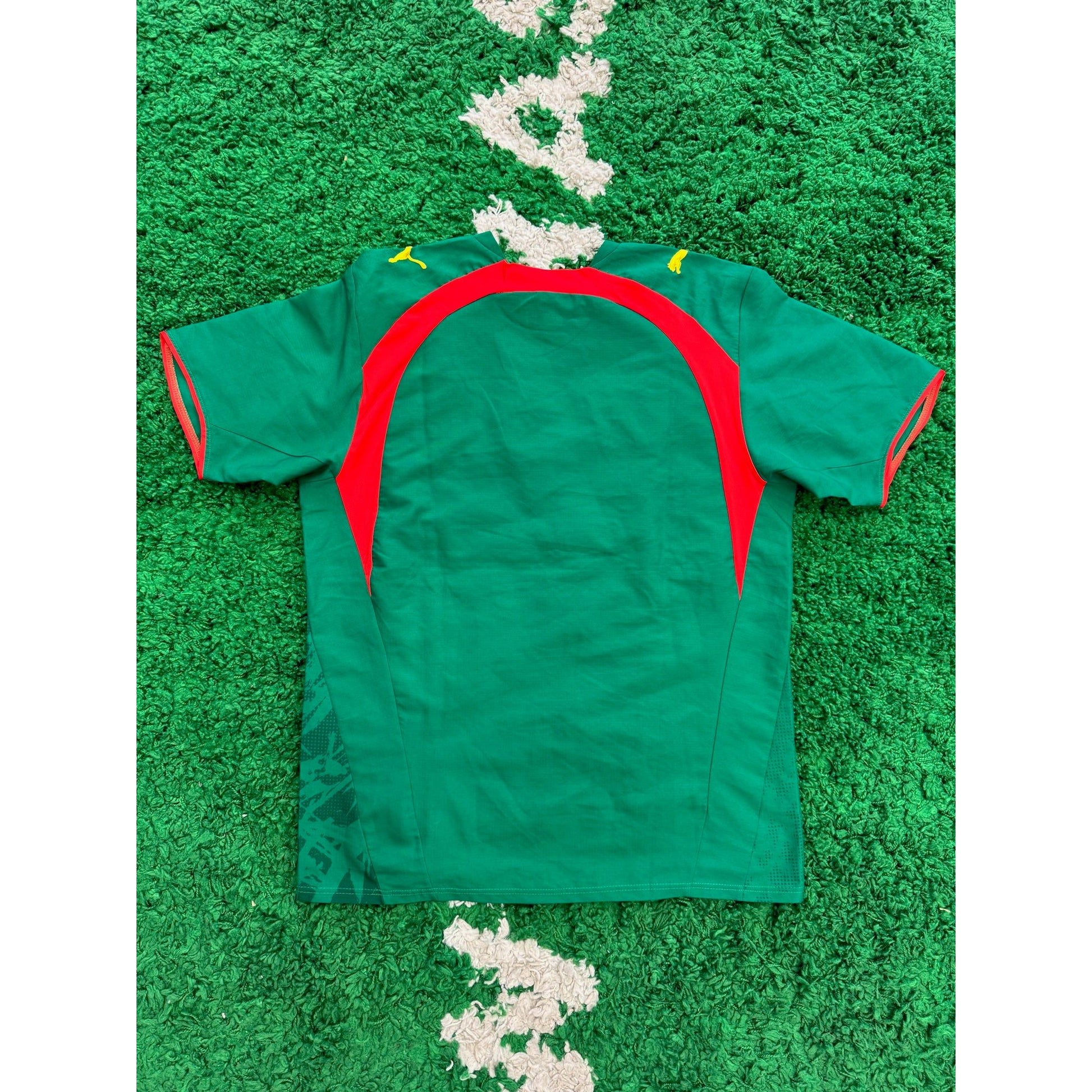 Cameroon Home Shirt 2006-2008 M 9/10 by KershKits in Clothing. Available at KershKicks for £55.00. A must-have for fans of KershKits looking to elevate their style with this Kits.