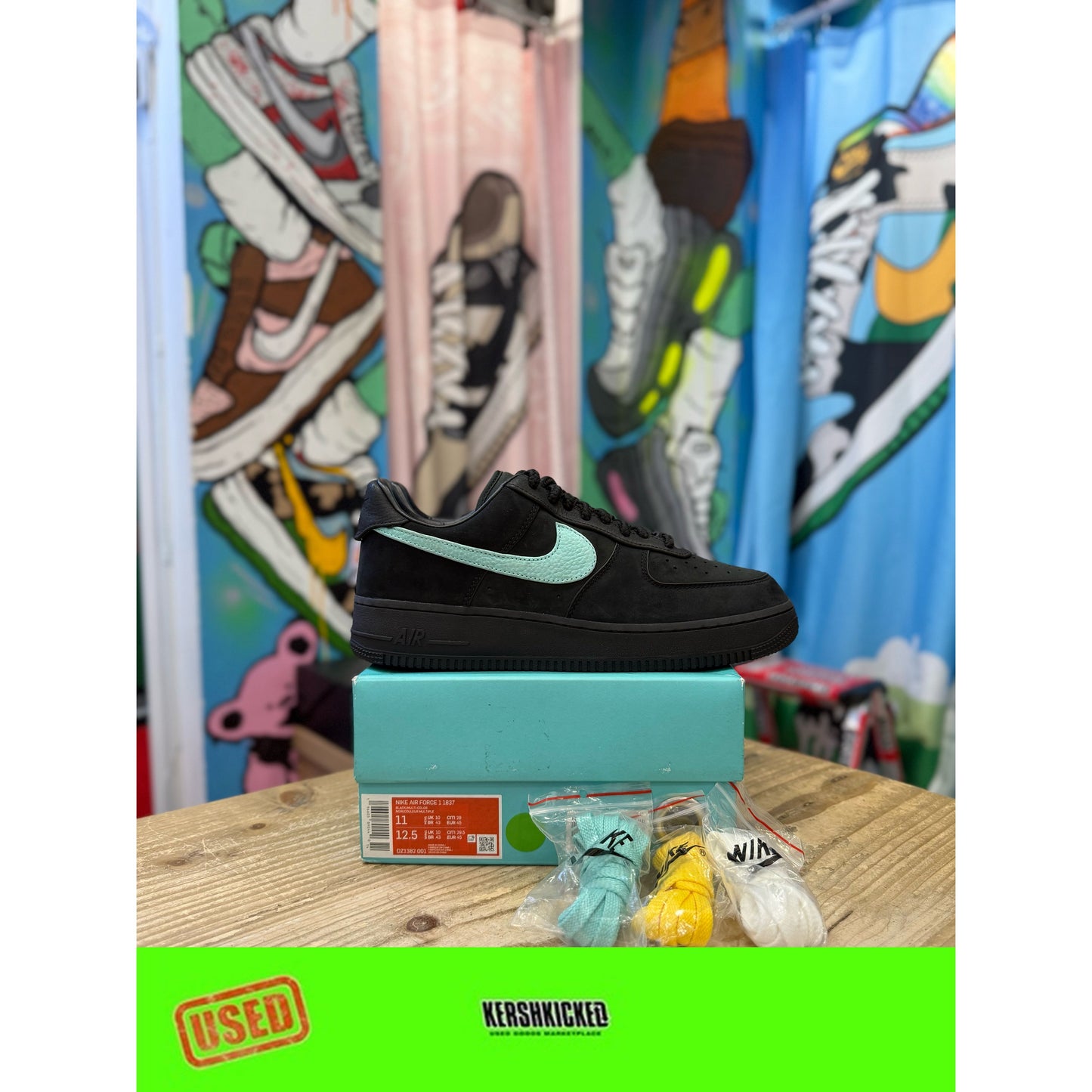 Nike Air Force 1 Low Tiffany & Co 1837 UK 10