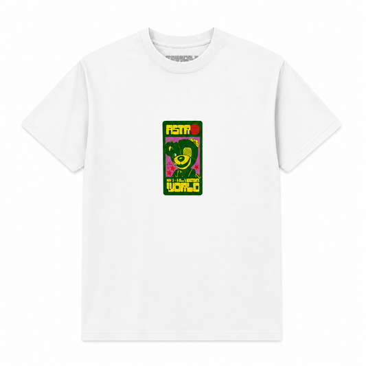 Travis Scott Bear Tee White