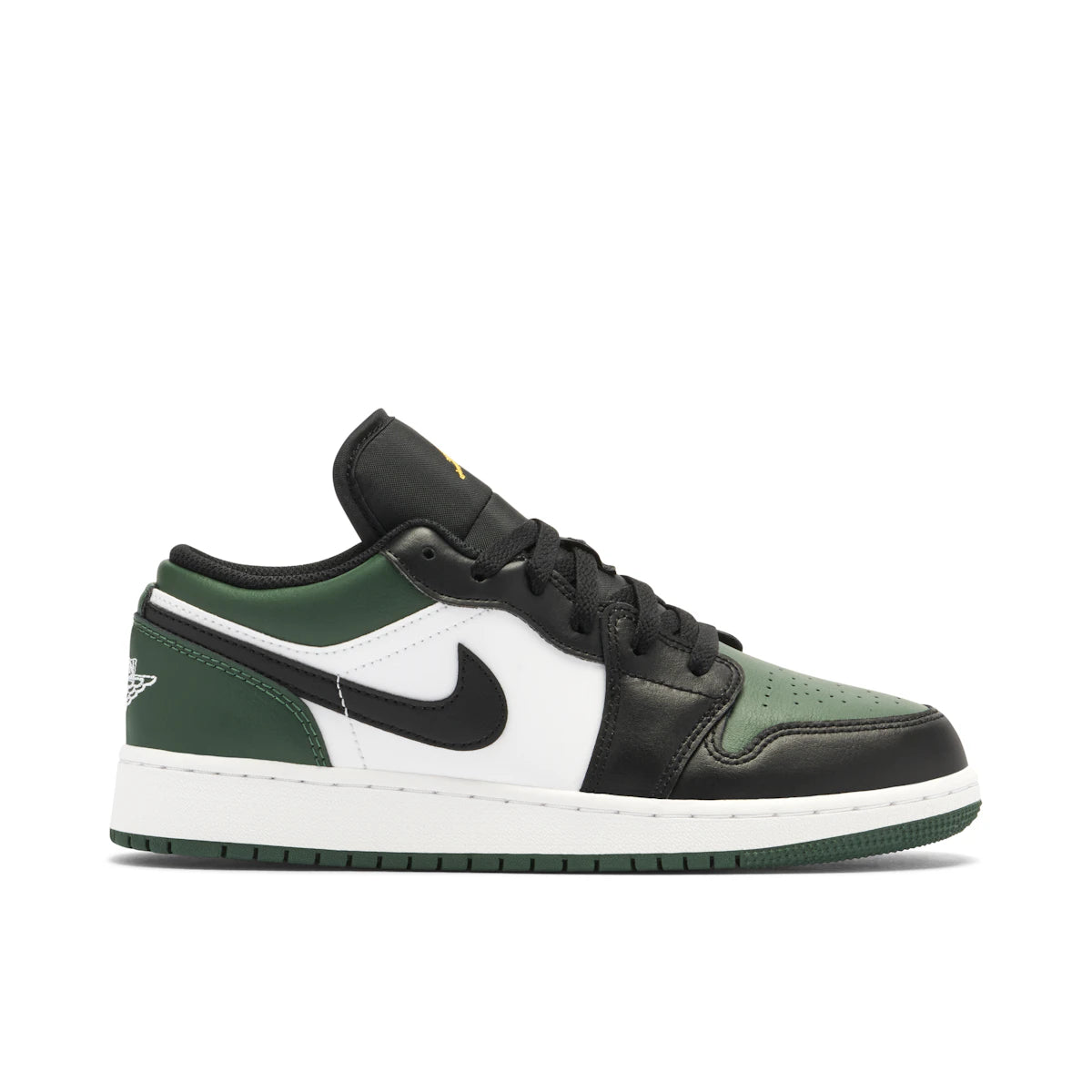 Jordan 1 Low Green Toe (GS) by Jordan's in Shoes. Available at KershKicks for £175.00. A must-have for fans of Jordan's looking to elevate their style with this Shoes.