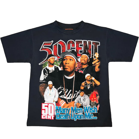 Marino Morwood 50 Cent Tee V2 by Marino Morwood in . Available at KershKicks for £60.00. A must-have for fans of Marino Morwood looking to elevate their style with this T-Shirt.