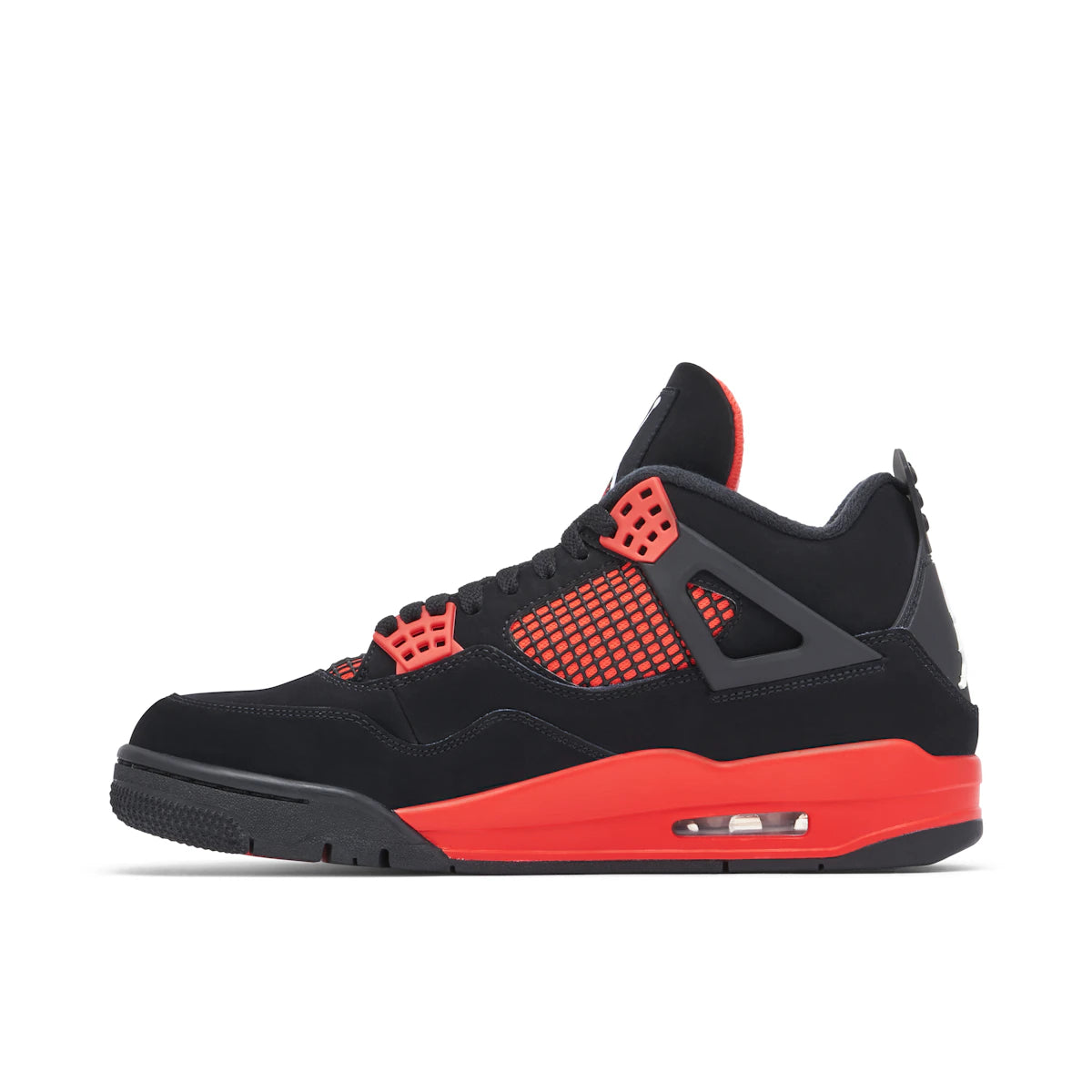 Jordan 4 Retro Red Thunder by Jordan's in Shoes. Available at KershKicks for £400.00. A must-have for fans of Jordan's looking to elevate their style with this Shoes.