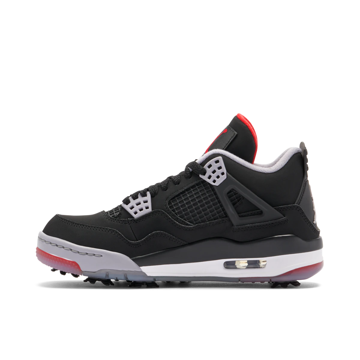 Jordan 4 Retro Golf Bred by Jordan's in Shoes. Available at KershKicks for £250.00. A must-have for fans of Jordan's looking to elevate their style with this Shoes.