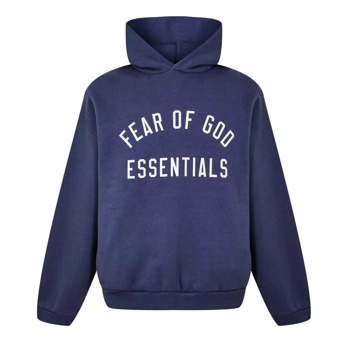 Fear of God Essentials Fleece Hoodie Marine